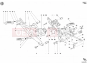 DUCATI 2003 Monster 800 FOOTREST » FRAME