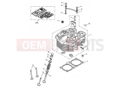 TRIUMPH BONNEVILLE T100 EFI Cylinder Head & Valves