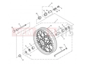 TRIUMPH BONNEVILLE T100 EFI Front Wheel