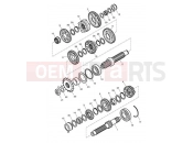 TRIUMPH BONNEVILLE T100 EFI Transmission