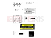 Triumph 2013 BONNEVILLE T100 EFI Warning Labels