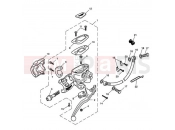 Triumph 2013 BONNEVILLE T100 EFI Front Brake Master Cylinder & Ho