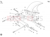 DUCATI 2003 Monster 800 SWING ARM DARK » SWING ARM