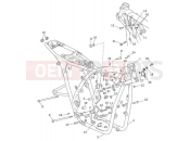 Triumph 2016 BONNEVILLE T100 Main Frame Assembly