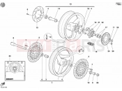 DUCATI Monster 800 kerekek » első kerék