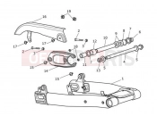 Triumph 2018 BONNEVILLE T100 Swingarm Assembly