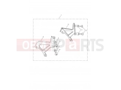 Triumph 2018 BONNEVILLE T100 Flyscreen Mounting Kit