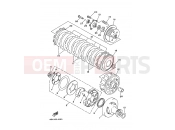 YAMAHA YFM 400 Kodiak YFM400FW YFM400FWH KODIAK 400 4SH2 1996 CLUTCH