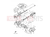 YAMAHA YFM 400 Kodiak YFM400FW YFM400FWH KODIAK 400 4SH2 1996 FRONT DIFFERENTIAL