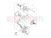 YAMAHA YFM 400 Kodiak YFM400FW YFM400FWH KODIAK 400 4SH2 1996 STARTING MOTOR