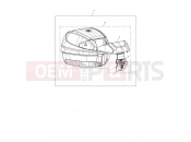 TRIUMPH BONNEVILLE T100 Top Box Kit