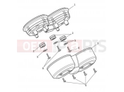 TRIUMPH BONNEVILLE T100 BLACK Instruments