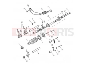 TRIUMPH BONNEVILLE T100 BLACK Gear Selectors & Pedal