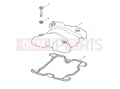 TRIUMPH BONNEVILLE T100 BLACK Cam Cover