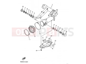 YAMAHA YFM 350 Wolverine YFM350FW-X YFM35FXH WOLVERINE 350 4KB4 1996 REAR ARM