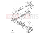YAMAHA YFM 350 Wolverine YFM350FW-X YFM35FXH WOLVERINE 350 4KB4 1996 FRONT DIFFERENTIAL
