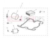 TRIUMPH BONNEVILLE T100 BLACK Engine Service Kit