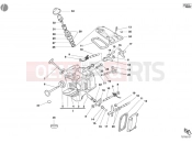 DUCATI 2003 Monster 800 HORIZONTAL CYLINDER HEAD » VALVE DRIVE