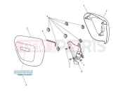 Triumph 2018 BONNEVILLE T120 Side Fairing Panels - T120 Diamo