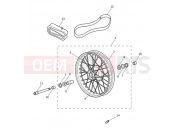 Triumph 2019 BONNEVILLE T120 Front Wheel