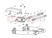 Triumph 2019 BONNEVILLE T120 Swingarm Assembly