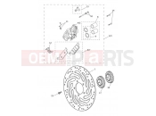 Triumph 2020 BONNEVILLE T120 Front Brake Caliper & Disc