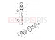 Triumph 2021 BONNEVILLE T120 BLACK Crankshaft, Connecting Rods...