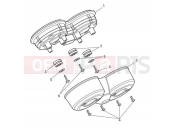 Triumph 2021 BONNEVILLE T120 BLACK Instruments