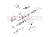 Triumph 2021 BONNEVILLE T120 BLACK Gear Selectors & Pedal
