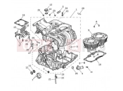 Triumph 2021 BONNEVILLE T120 BLACK Crankcase & Fittings