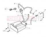 Triumph 2021 BONNEVILLE T120 BLACK Evap System - 937275 >
