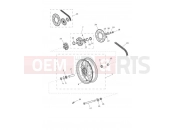 Triumph 2011 Tiger 800 > 674841 TIGER 800 Rear Wheel & Final Drive