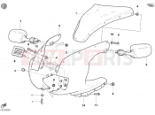 DUCATI Supersport 800 S COWLING » PLASTICS