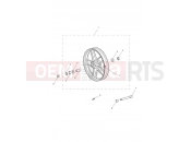 Triumph 2013 Tiger 800 > 674841 TIGER 800 Front Wheel
