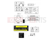 Triumph 2016 Tiger 800 674842 > TIGER XC Warning Labels