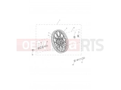 Triumph 2017 Tiger 800 674842 > TIGER XC Front Wheel