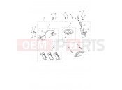 Triumph 2016 Tiger 800 674842 > TIGER XCA Ignition Switch & Lock Set