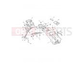Triumph 2017 Tiger 800 674842 > TIGER XCA Rear Mudguard & Battery Box