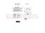Triumph 2018 TIGER 800 XR 855532 > Warning Labels