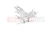 Triumph 2018 TIGER 800 XRX 855532 > Main Frame & Fittings