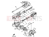 YAMAHA YFM 350 Big Bear YFM350FW YFM350FWH BIG BEAR 350 3HNS 1996 FRONT DIFFERENTIAL