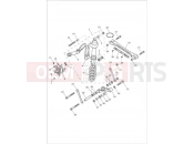 Triumph 2013 TROPHY 1215 Rear Suspension Unit & Linkage
