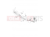 Triumph 2013 TROPHY 1215 Exhaust System