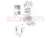 Triumph 2013 TROPHY 1215 Cylinder Head & Valves
