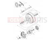 Triumph 2006 SPEEDMASTER CARBS Rear Wheel & Final Drive