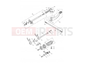 Triumph 2007 SPEEDMASTER EFI Gear Selectors & Pedal 469050
