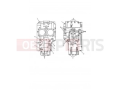 Triumph 2010 SPEEDMASTER EFI Crankcase Bolts