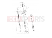 Triumph 2013 SPEEDMASTER EFI Front Forks & Lower Yoke 469051