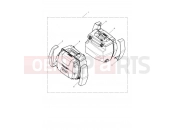 Triumph 2019 TIGER 1200 XCX 2 Box Pannier Kit, KL Key