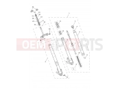 Triumph 2021 TIGER 1200 XCX Front Forks & Yokes